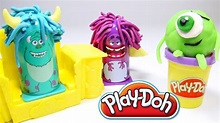Play-Doh Monsters University Pixar playdough playset - YouTube