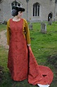 14th century Surcoat in rich silk brocade, lined in silk, by Prior ...