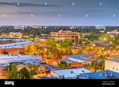 Salem, Oregon, USA downtown city skyline at dusk Stock Photo - Alamy