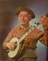 Grandpa Jones with his banjo