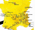 Tour de France 2020 Route Map France Map, South Of France, Paris Champs ...