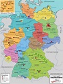 Karte Von Deutschland Mit Bundesländern Und Städten | My blog