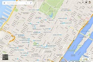 Google Map Of Manhattan – Map Vector