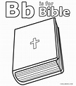 Dibujo de Biblia para colorear - Páginas para imprimir gratis