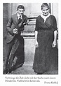 Franz Kafka mit Schwester Ottla | Portraitkarten | Karten | Papeterie ...