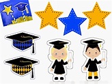 Graduación Infantil: Toppers, Etiquetas y Banderitas para Imprimir ...