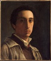 Self-Portrait, 1855 - c.1856 - Edgar Degas - WikiArt.org