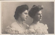 A gauche : princesse Sophie von Schönburg-Waldenburg (1885-1936 ...