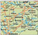 Wandelkaart - Topografische kaart 11 Wuppertal und umgebung | GeoMap ...