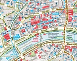 Frankfurt map - City map (Stadtplan Karte) of Frankfurt, Germany ...