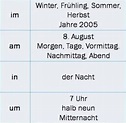 im - am - in - um | Deutsch lernen, Deutsch, Präpositionen