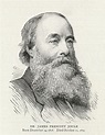 James Prescott Joule (1818-1889) Drawing by Illustrated London News Ltd ...