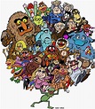Muppets World of Friendship by ~Durkinworks | Jim henson, Muppets, Miss ...
