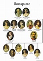 Bonaparte Family Genealogical Tree. | Napoleon, Royal family trees ...