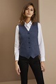 Women's Washable Tweed Vest,