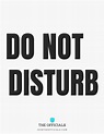 Printable Do Not Disturb Sign For Office - Martin Printable Calendars
