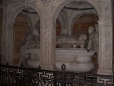Tomb of Gian Galeazzo Visconti (1351-1402) and his wife Isabella ...