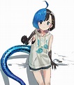 lizard girl | Anime monsters, Anime girl cute, Character art