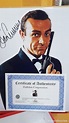 autógrafo original james bond 007 sean connery, - Comprar Fotos y ...