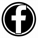 Black Facebook Logo Transparent File - PNG Play