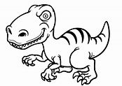 10+ Dibujos Para Pintar De Dinosaurios Rex