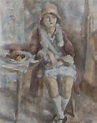 Jules Pascin, Jeune Fille au Café , 1927 | Connaught Brown