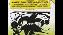 Pierre Boulez - Béla Bartók : Dance Suite/ Two Pictures/ Hungarian ...