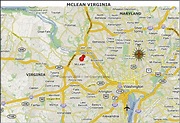 Where Is Mclean Virginia On A Map | Draw A Topographic Map