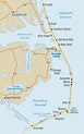 Map of Outer Banks, NC | Outer Banks Vacation Guide