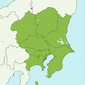 関東地方の地図 | Map-It マップ・イット