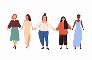 Women together | Woman illustration, Illustration, Ladies day