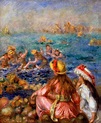Los bañistas, 1892 de Pierre Auguste Renoir