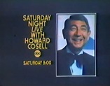 Celebrating Howard Cosell by remembering his old “Saturday Night Live ...