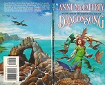 Rowena Morrill's cover for Anne McCaffrey's book Dragon Song. Women are ...