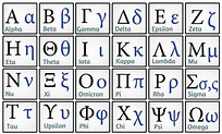 Alfabeto grego | Alfabeto grego, Letras gregas e Tipos de alfabeto