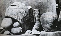 La cabeza de maza encontrada en un templo de Hieracómpolis que es la ...