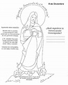 Dibujos Católicos : Imagenes de la Virgen de la Inmaculada Concepción ...
