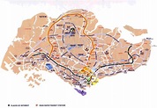 Mapas Imprimidos de Singapur con Posibilidad de Descargar