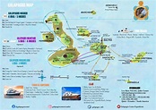 Mapa de Galápagos - Galapagos Center