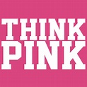 Think Pink Breast Cancer Awareness Logo Graphic T Shirt - Supergraphictees