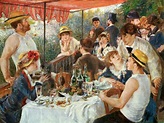 Luncheon of the Boating Party - oil painting of Pierre-Auguste Renoir ...