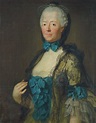 Bildnis der Fürstin Johanna Elisabeth von Anhalt-Zerbst by Antoine ...