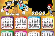 Calendário 2022 Animaniacs Moldura PNG Grátis - Imagem Legal