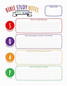 Bible Study Notes for Kids / S.O.A.P. for Kids (Printable) | Wildly ...