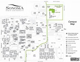 Sonoma State Campus Map - Us States On Map