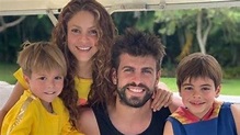 Así de grandes y bellos están los hijos de Shakira y Piqué ...