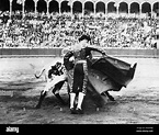 American matador Sidney Franklin is shown during his debut in a Spanish ...