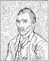 Dibujos Para Colorear De Vincent Van Gogh
