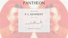 P. J. Kennedy Biography - American businessman and Massachusetts ...