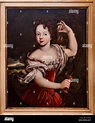 Italy Piedmont Stupinigi -Savoy royal hunting palace - French Painter 1687 - Elisabetta Carlotta ...